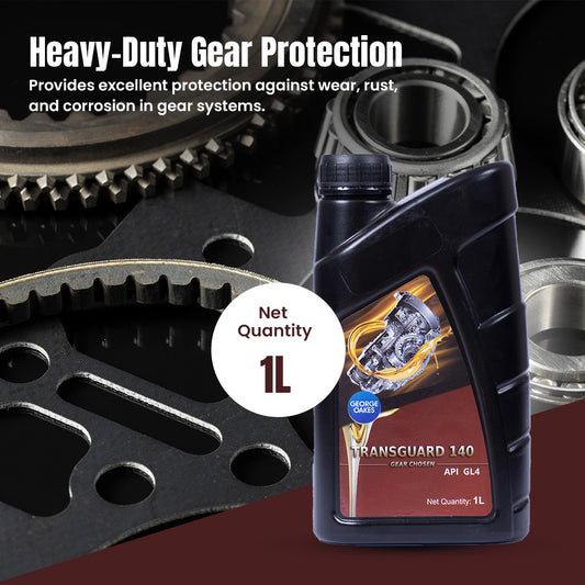 George Oakes Transguard API GL 4 SAE 140 Gear Oil (Gold) 1 Litre - GO140GL41GD