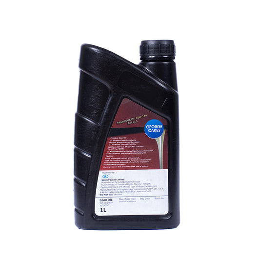 George Oakes Transguard+ API GL5 SAE 85W-140 Gear Oil (Gold) 1 Litre - GO85140GL51GD