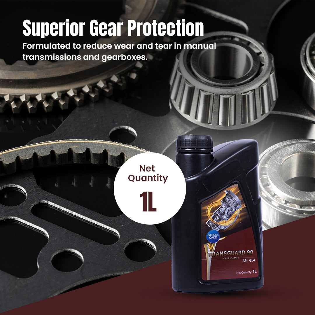 George Oakes Transguard API GL 4 SAE 90 Gear Oil (Gold) 1 Litre - GO90GL41GD