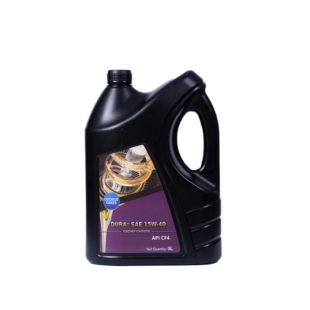 George Oakes Dura+ API CF 4 SAE 15W-40 Heavy Duty Engine Oil (Gold) 5 Litre - GO1540CF45GD