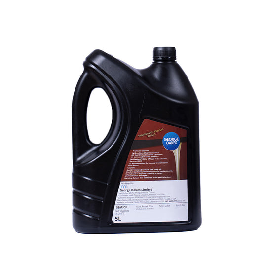 George Oakes Transguard+ API GL5 SAE 85W-140 Gear Oil (Gold) 5 Litre - GO85140GL55GD
