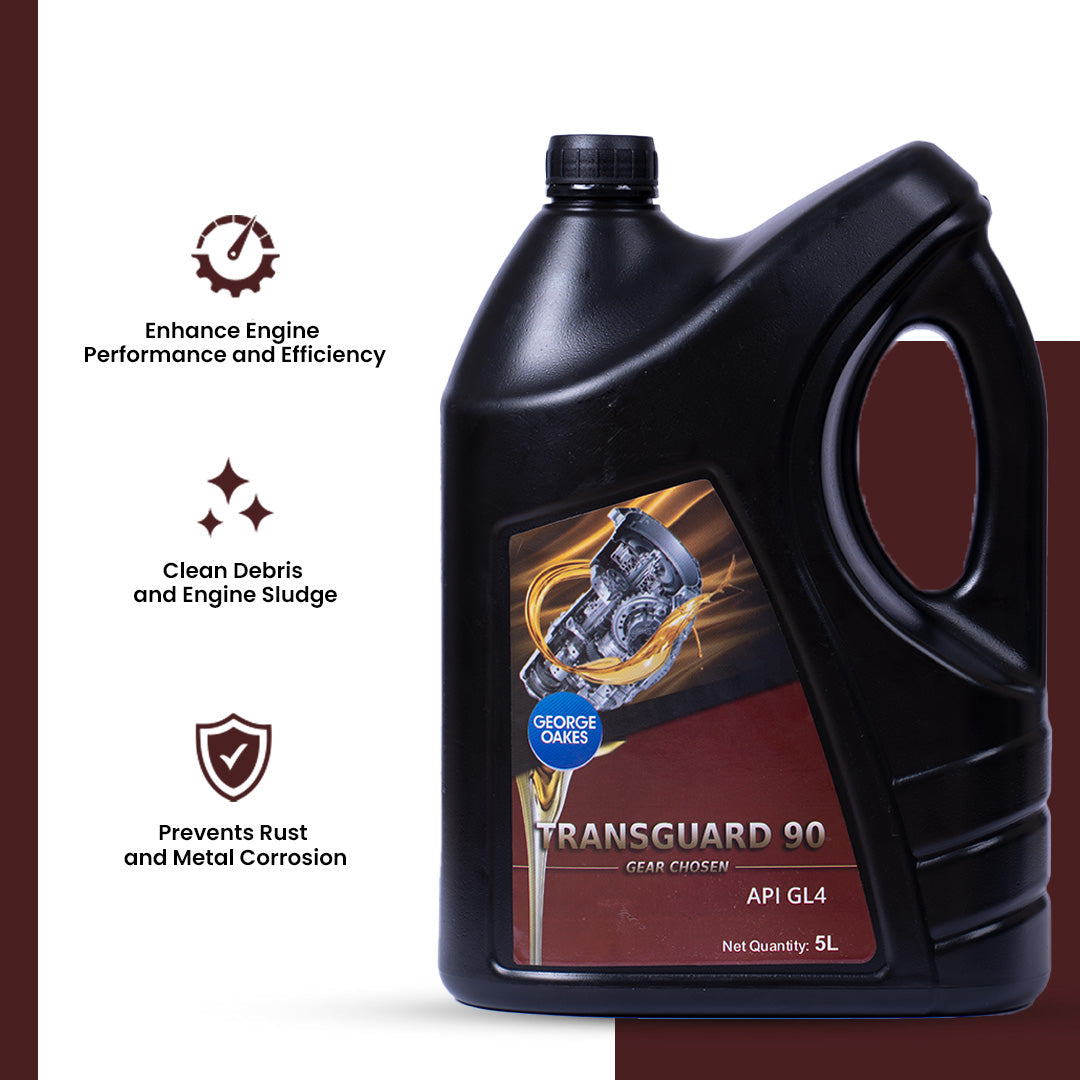 George Oakes Transguard API GL 4 SAE 90 Gear Oil (Gold) 5 Litre - GO90GL45GD