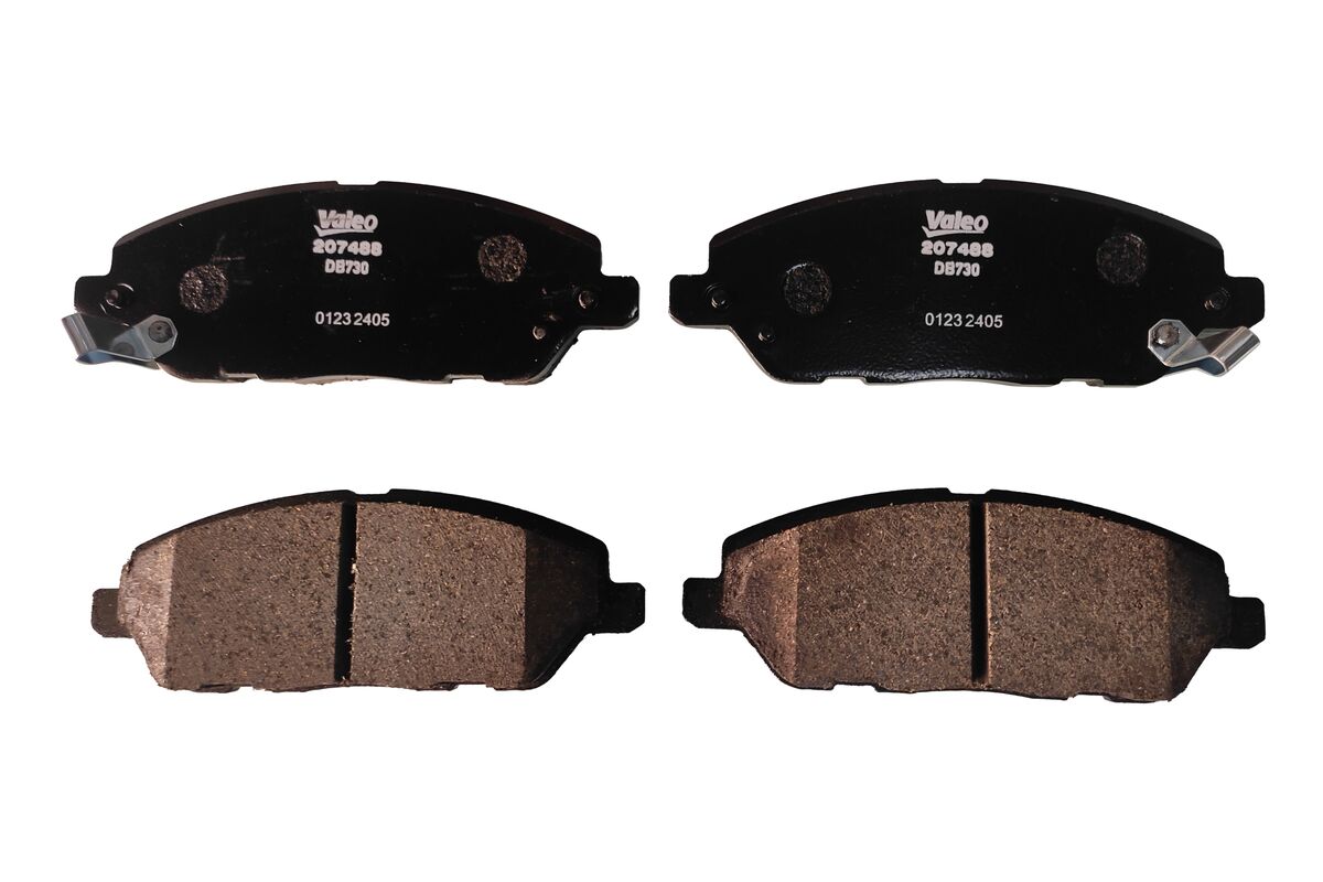 VALEO Brake Pad M&M TUV300 XYLO,Bolero Neo / Bolero VLX 2nd Gen / Genio DC / TUV 300 / XUV 300 / XUV 3X0 / Xylo(VALE-207488)