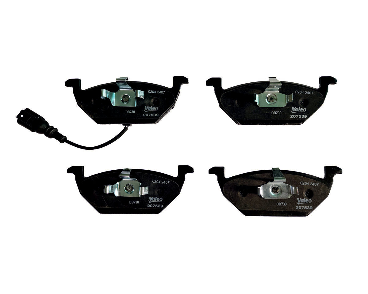 VALEO Brake Pad OCTAVIA POLO VENTO,Laura 2004-09 / Octavia (1U2) 1st Gen / Yeti / Beetle / Fabia FL / Jetta 1st Gen / Polo 1st Gen / Vento 2nd Gen(VALE-207539)