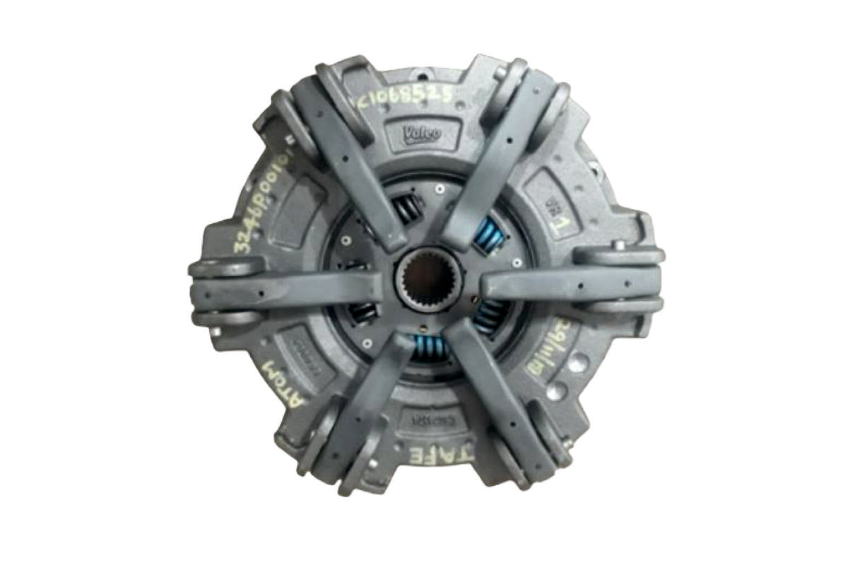 VALEO Cover TAFE Dual Atom 6200N,Tafe 241/244/246 Di- 44/46HP cover assy with internal PTO Ceramic Disc Ø280(VALE-843247)