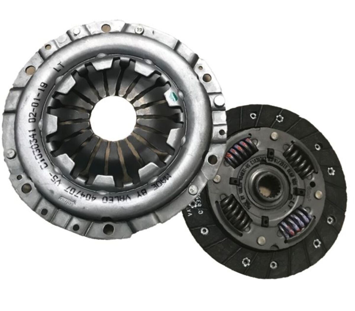 VALEO CLUTCH SET 2P LCV M&M MAXIMO,Maximo/Supro Mini van/Mini Truck 0.9L(VALE-404534)