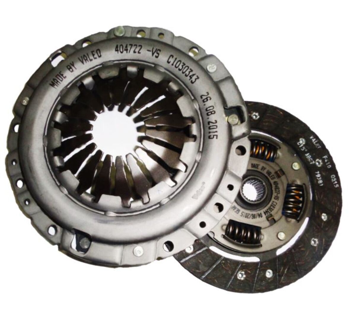 VALEO CLUTCH SET 2P PV HYUNDAI I10 EP,i10 1.1L / Santro 3rd Gen(P)(VALE-404535)