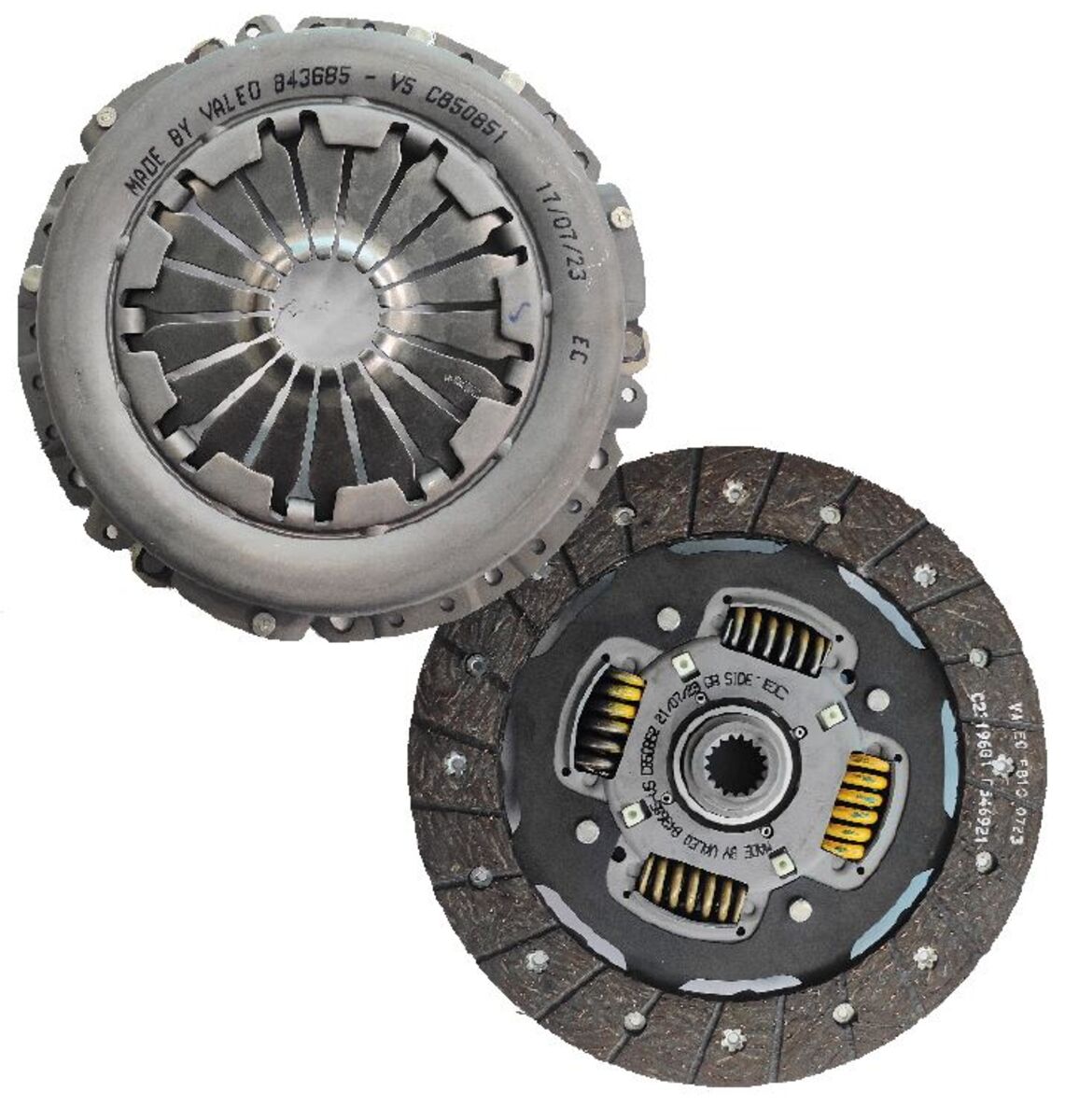 VALEO Clutch set Ford Eco Sports Diesel,Eco Sports /Fiesta/Figo 1.5L (D)(VALE-843685)