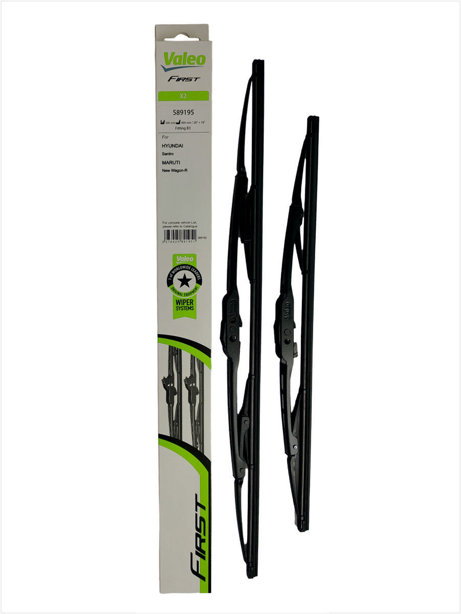 VALEO Wiper Blade Set 20&16,Universal(VALE-589195)