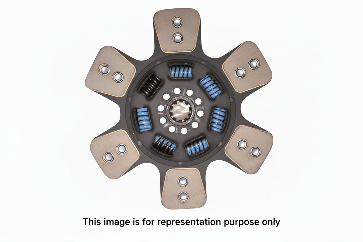 Tata Clutch Disc Tata 1613(Fan Type 7 Spring) (VALE-843215)