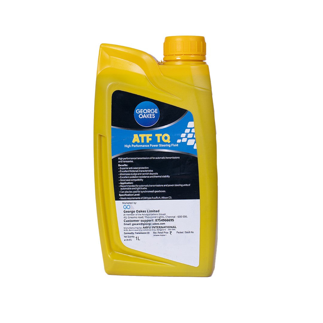 George Oakes ATF TASA TQ High Performance Power Steering Transmission Oil (Red) 1 Litre - GOATF1RD-AI