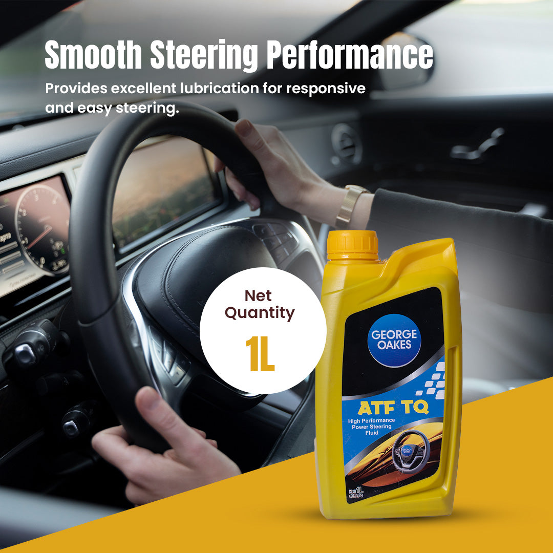George Oakes ATF TASA TQ High-Performance Power Steering Transmission Oil (Red) 0.5 Litre - GOATF05RD-AI