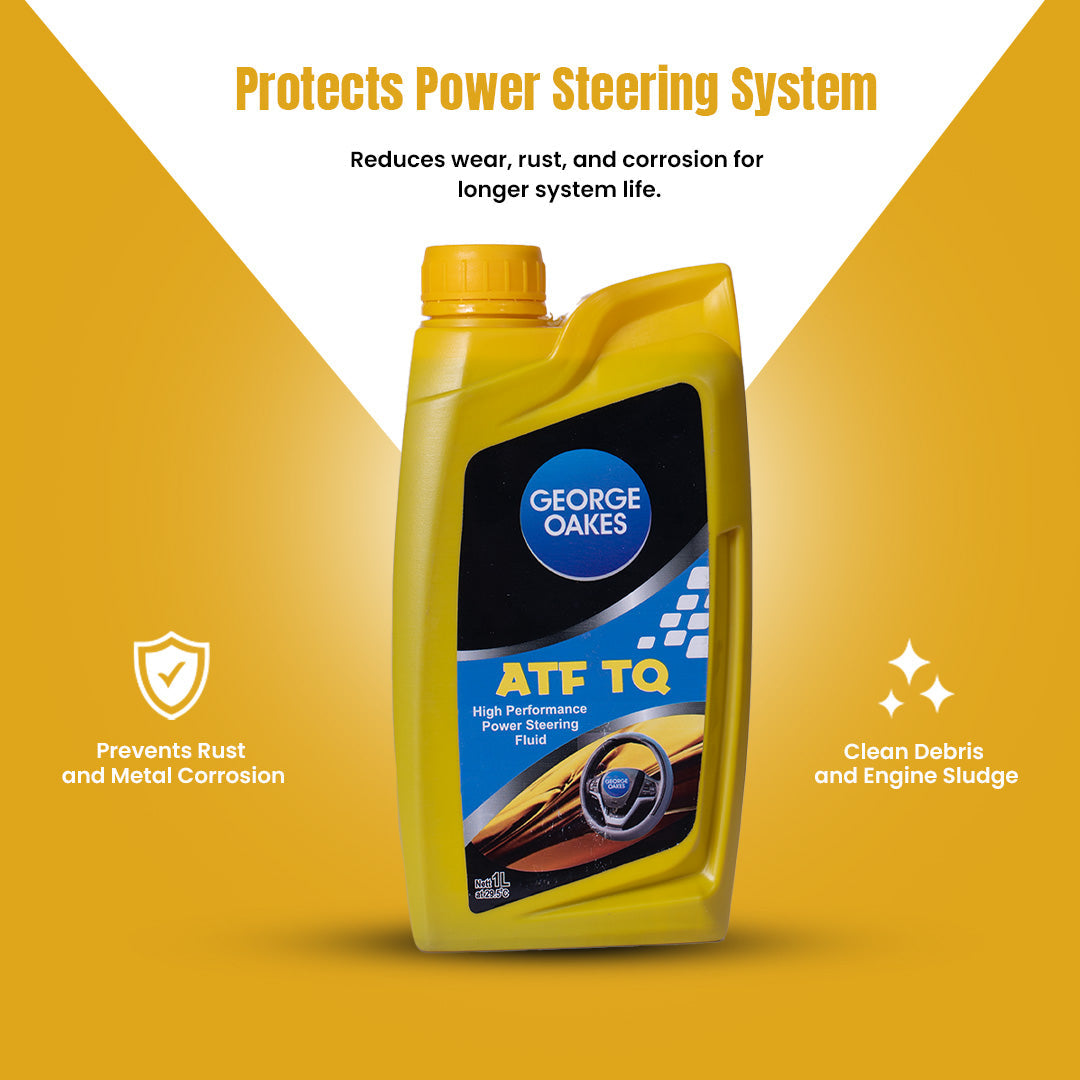 George Oakes ATF TASA TQ High-Performance Power Steering Transmission Oil (Red) 0.5 Litre - GOATF05RD-AI
