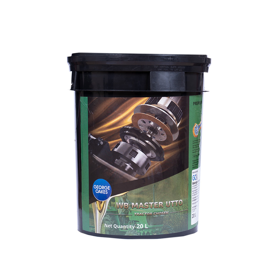 George Oakes WB Master JDM J-20C/D UTTO Universal Tractor Transmission Oil (Gold) 20 Litre - GOWBO20GD