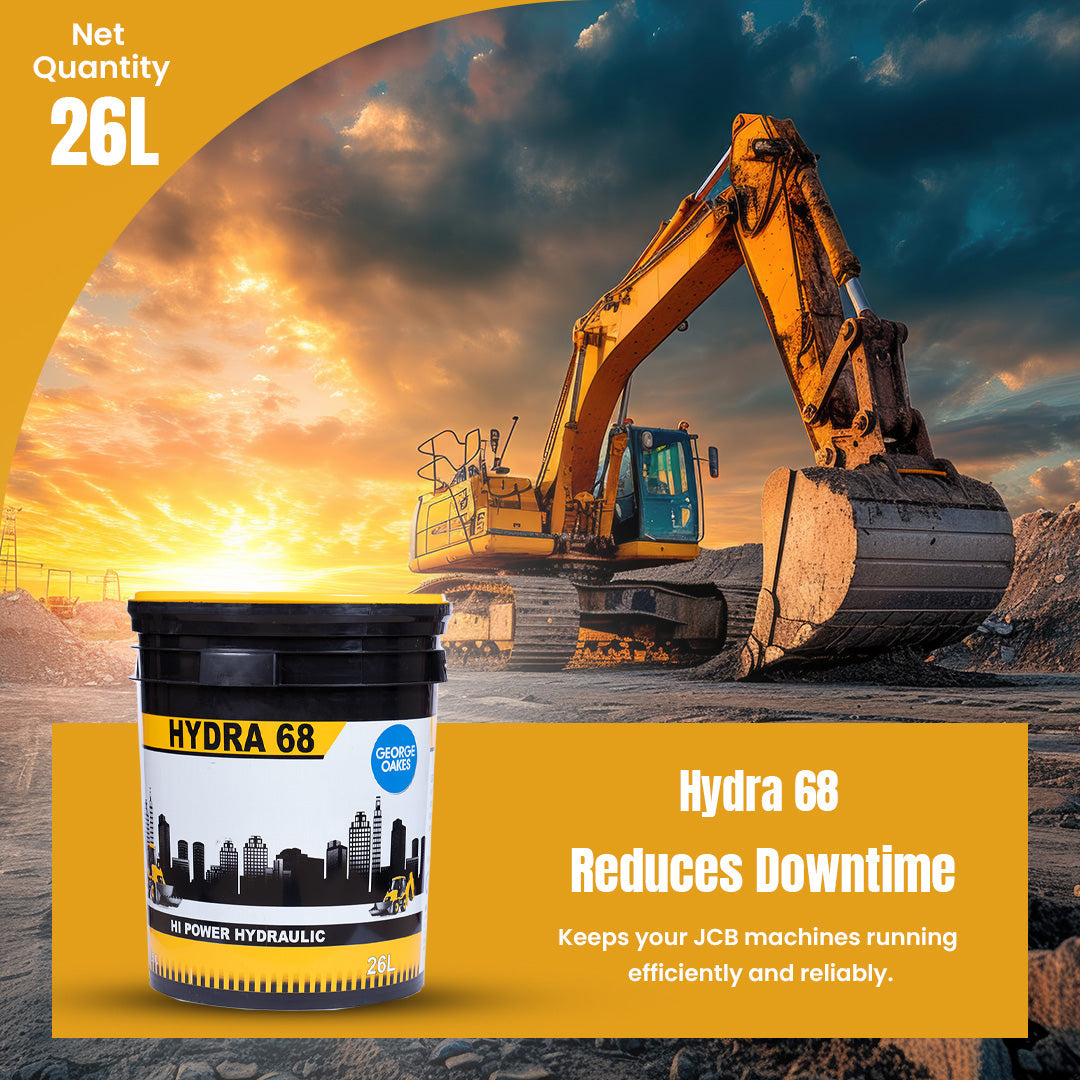 George Oakes AW 68 Hydraulic Oil (Gold) 26 Litre - GO68AW26GD-AI