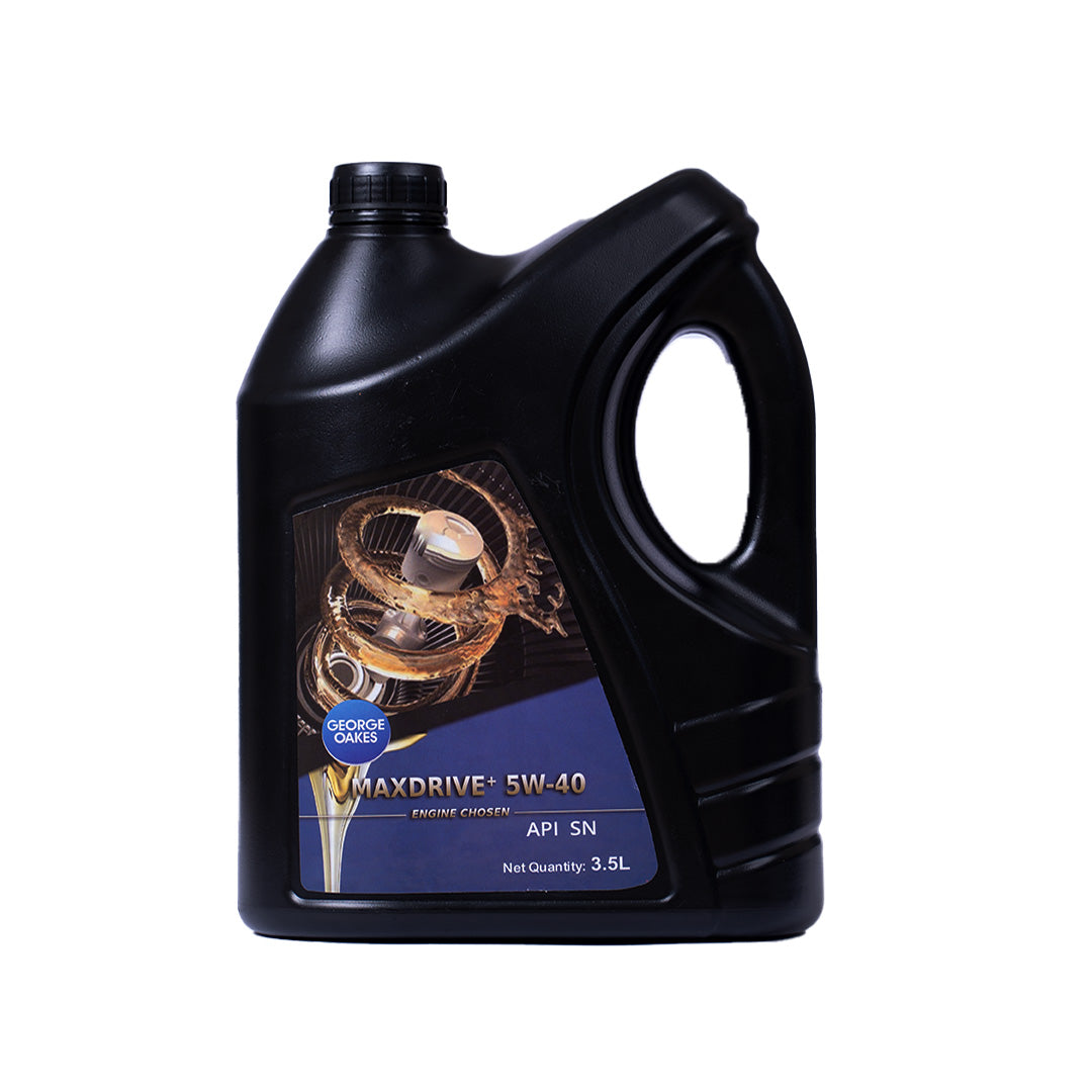 George Oakes (PCMO) Maxdrive+ API SN SAE 5W-40 Engine Oil (Gold) 3.5 Litre - GO540SNP35GD