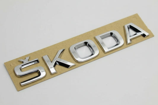 Skoda slavia NAME PLATE Petrol