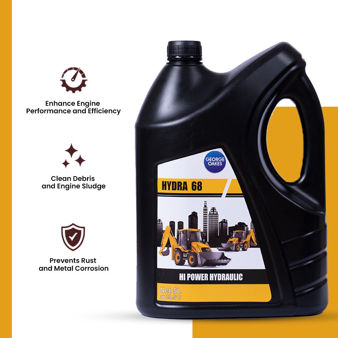 George Oakes AW 68 Hydraulic Oil (Gold) 5 Litre - GO68AW5GD-AI