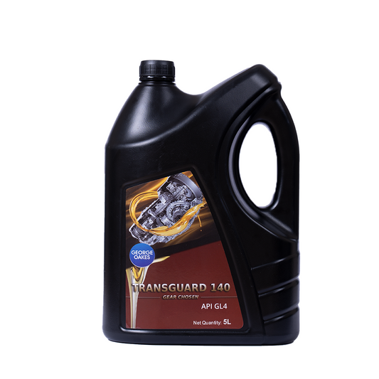 George Oakes Transguard API GL4 SAE 140 Gear Oil (Gold) 5 Litre - GO140GL45GD