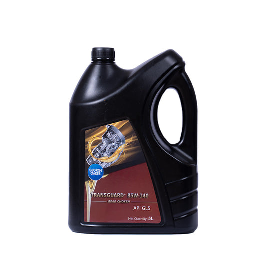 George Oakes Transguard+ API GL5 SAE 85W-140 Gear Oil (Gold) 5 Litre - GO85140GL55GD