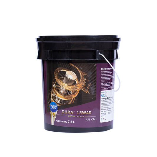George Oakes Dura+ API CF 4 SAE 15W-40 Heavy Duty Engine Oil (Gold) 7.5 Litre - GO1540CF475GD