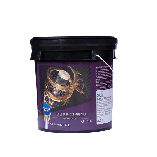George Oakes Dura API CF4 SAE 20W-40 Heavy Duty Engine Oil (Red) 8.5 Litre - GO2040CF485RD