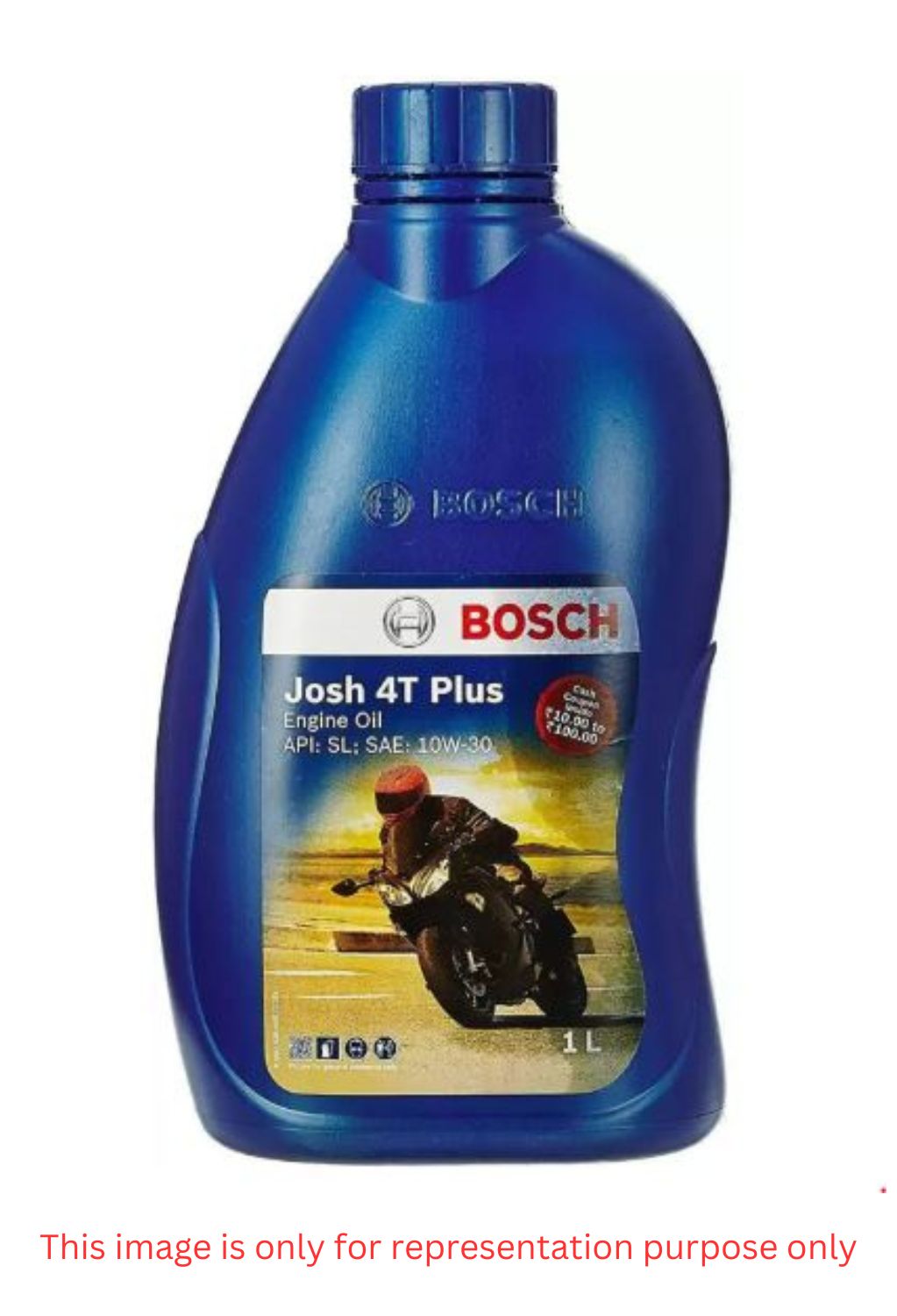 BOSCH Josh 4T+ API SL SAE 10W 30 Engine Oil - MICO-F002H23744-079