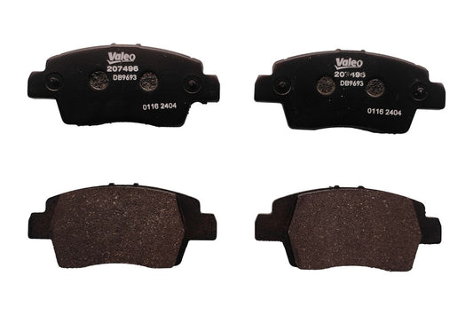 VALEO Brake Pad Renault Triber Kwid 2020,Kwid Climber FL / Kwid FL(VALE-207496)