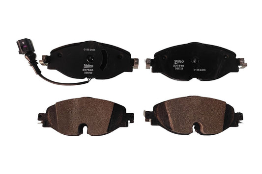 VALEO Brake Pad OCTAVIA TYPE 2,Octavia (5E3) 2nd Gen / Octavia 3nd Gen / Superb 3rd Gen / Passat (B8) / Tiguan(VALE-207540)