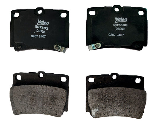 VALEO Brake Pad PAJERO SPORT ,Pajero Sports(VALE-207563)