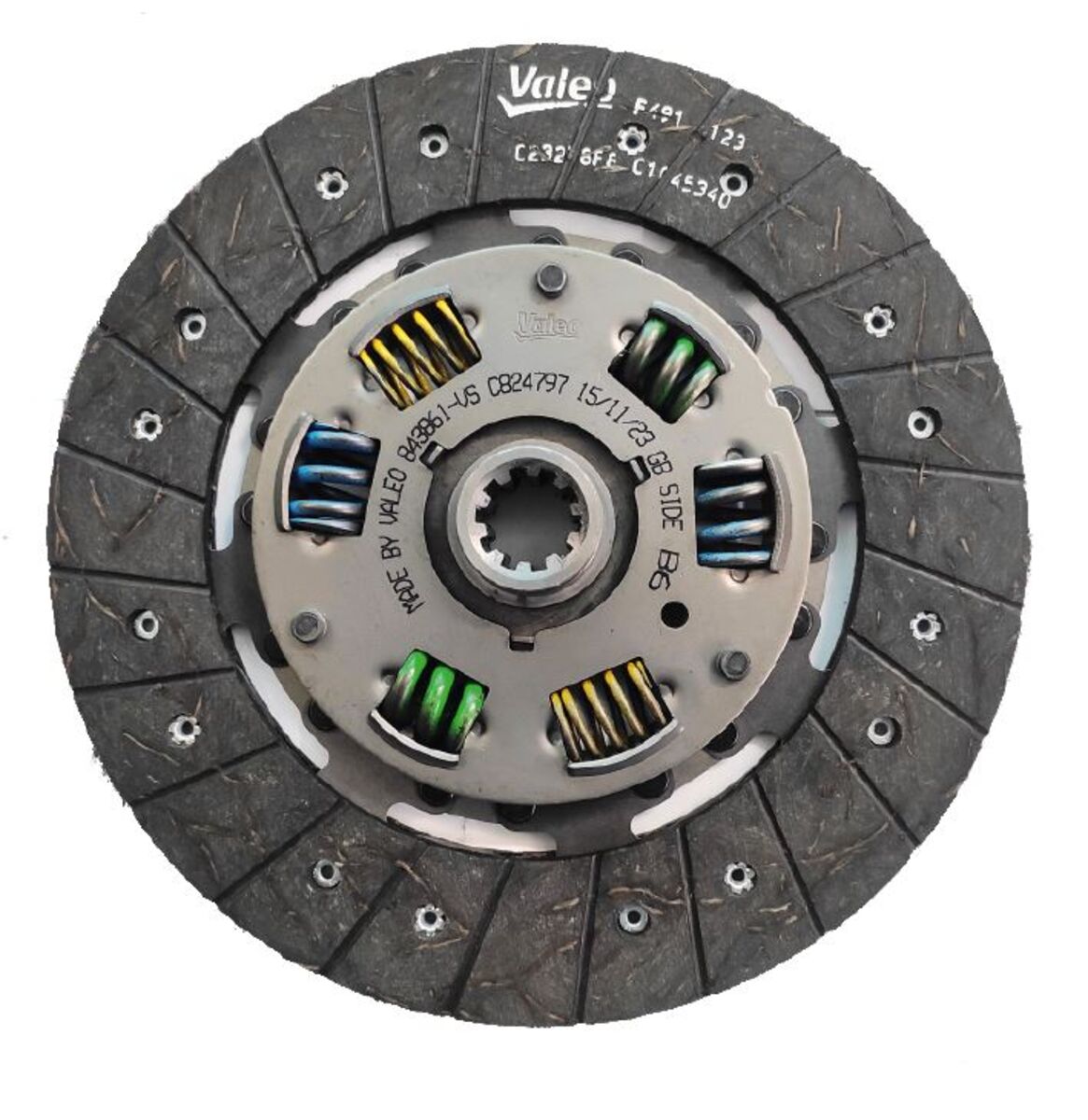VALEO Clutch Disc Mahindra Bolero 6 Spring,Bolero Pickup 6 Spring(VALE-843861)