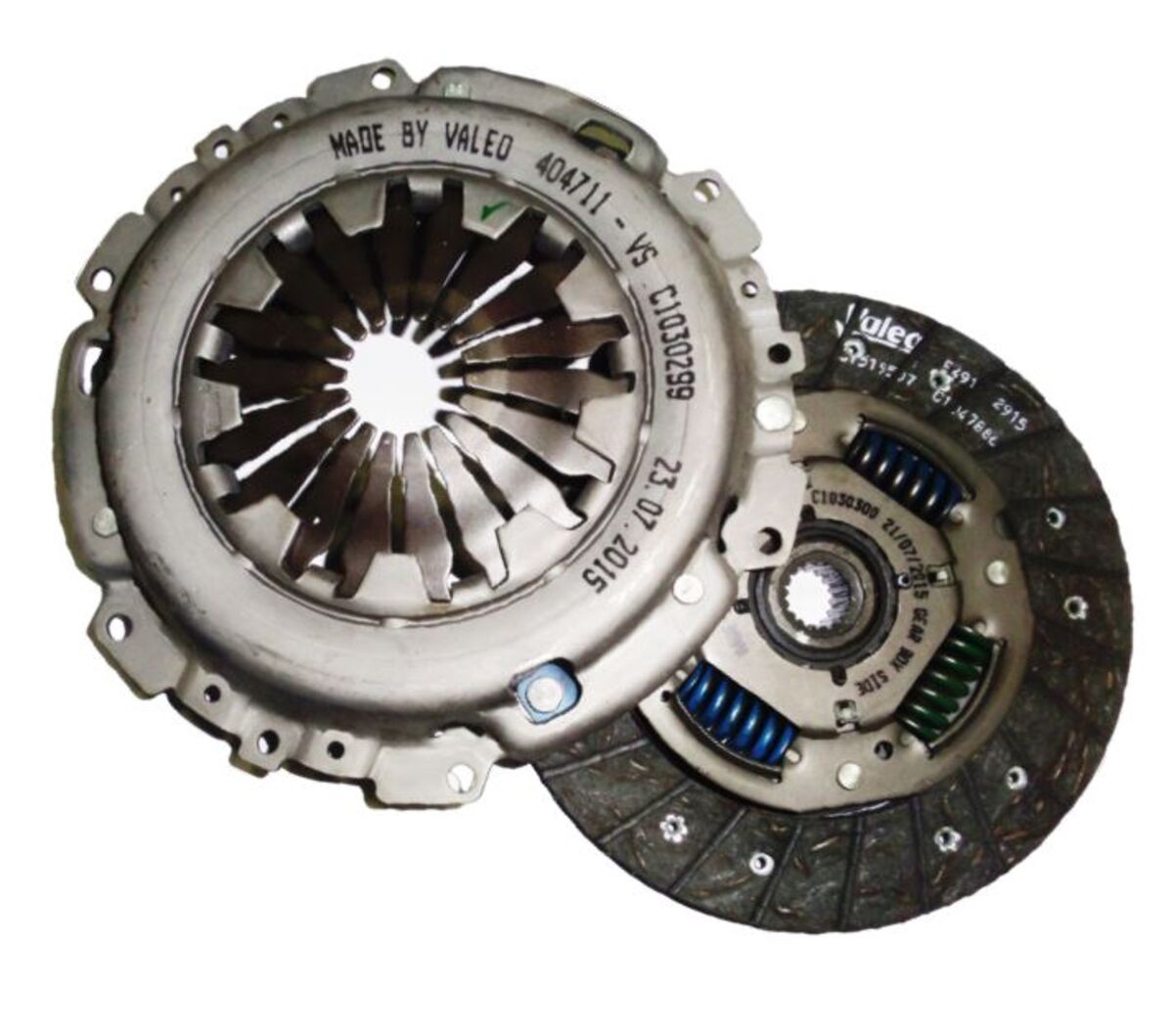 VALEO CLUTCH SET 2P PV TATA TCIC,Indica /Indigo/ Crail/TCIC/Dicor 1.4L (D)(VALE-404521)