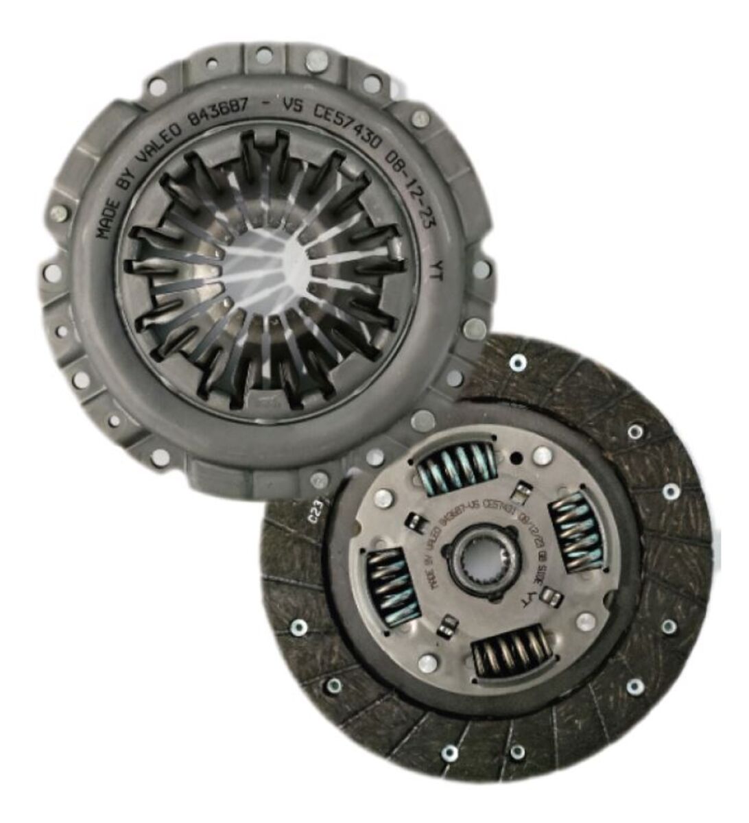VALEO Clutch Set-2P New Baleno 1.2L (P),New Baleno/Dzire/Fronx/Swift/Wagon R Petrol 1.2L(VALE-843687)