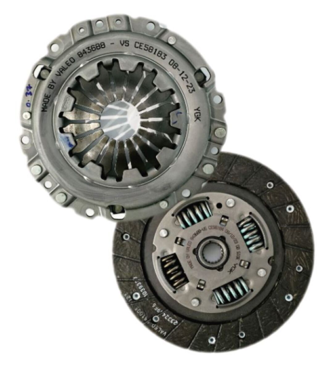 VALEO Clutch Set-2P New EECO 1.2L (P),EECO/Super Carry BSVI-1.2L (P)(VALE-843688)