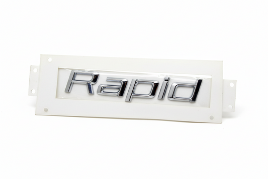 Skoda rapid NAME PLATE Diesel/Petrol
