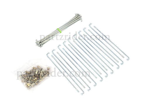GABRIEL Front Spokes & Nipples Kit (18 Set) - GABL-AM-SP356008