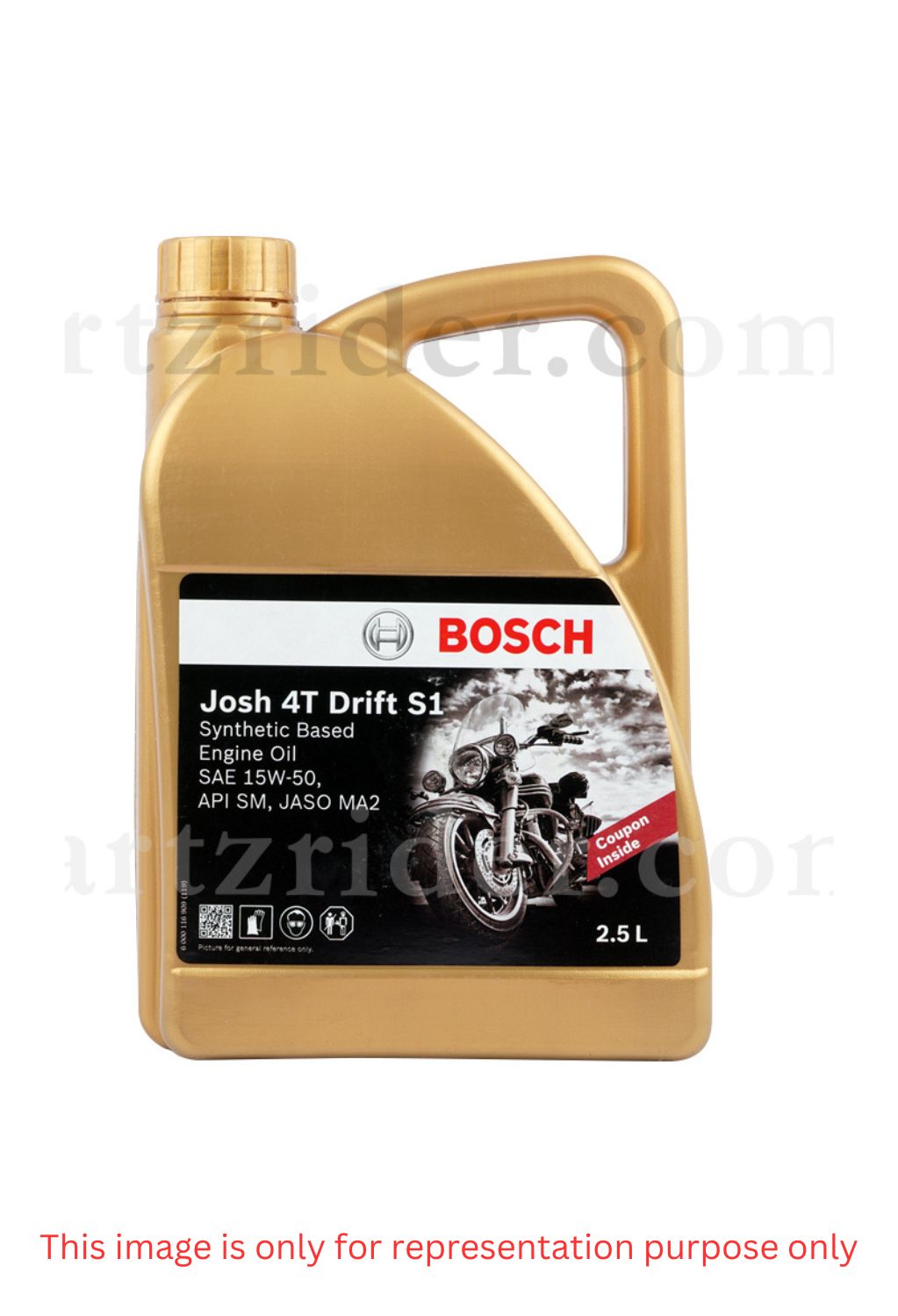 BOSCH Josh Drift S1 Synthetic Blend API SM  SAE 15 W–50 Engine Oil - MICO-F002H24625-079-2.5 Ltrs