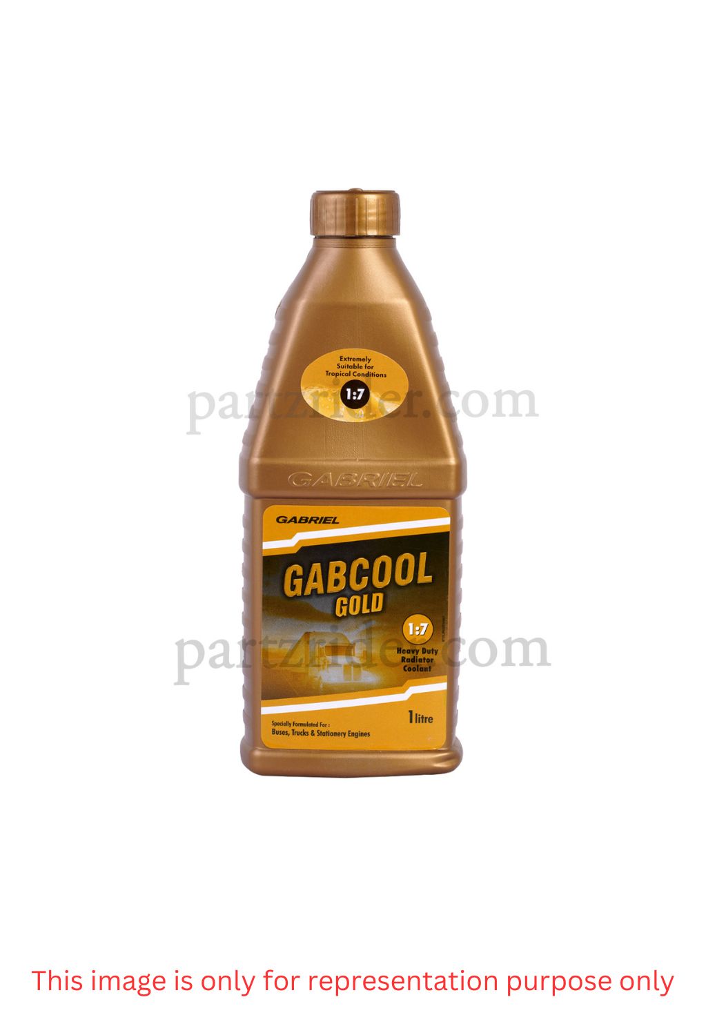 GABRIEL Gabcool Coolant 1:3 (Red) - GABL-AM-CR114001 - 1 LTR