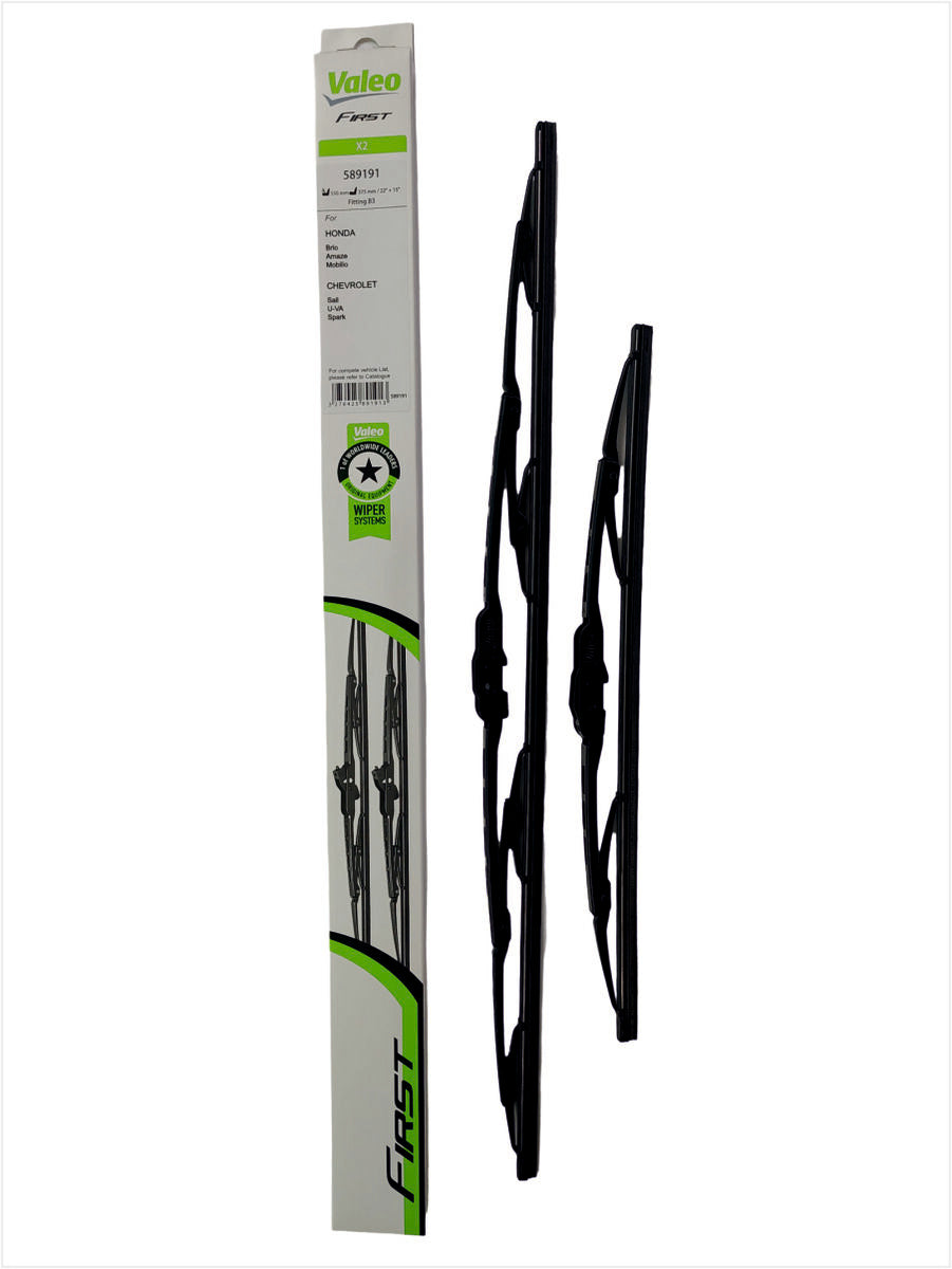 VALEO Wiper Blade Set 22&15,Universal(VALE-589191)