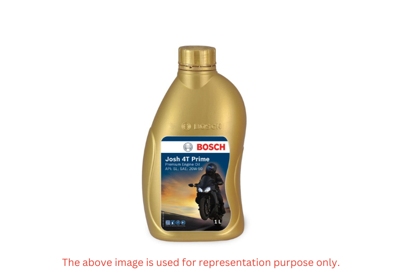 BOSCH Josh 4T Prime API SL SAE 20W-50 Engine Oil - MICO-F002H23780-079 - 1 Ltrs